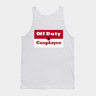 Off Duty Cosplayer Tank Top